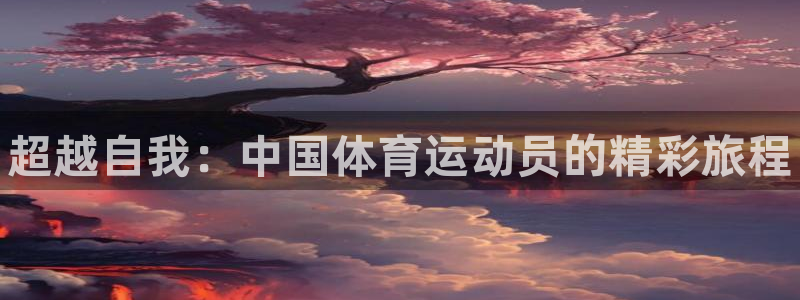 尊龙官方集团官网：超越自我：中国体育运动员的精彩旅程